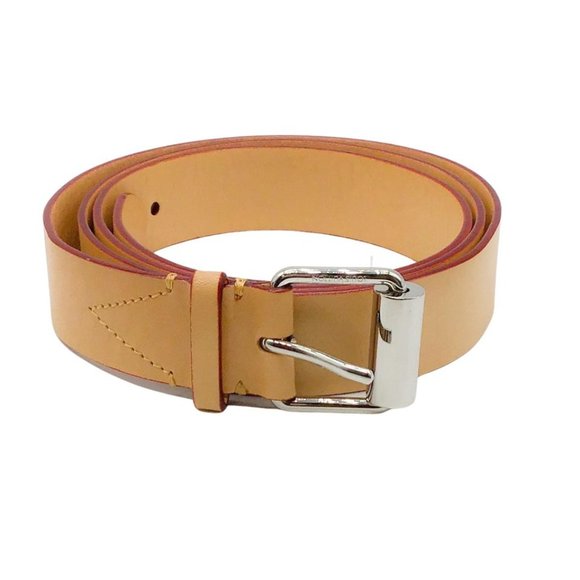 Louis Vuitton Natural Tan Leather Belt - Picture 1 of 4